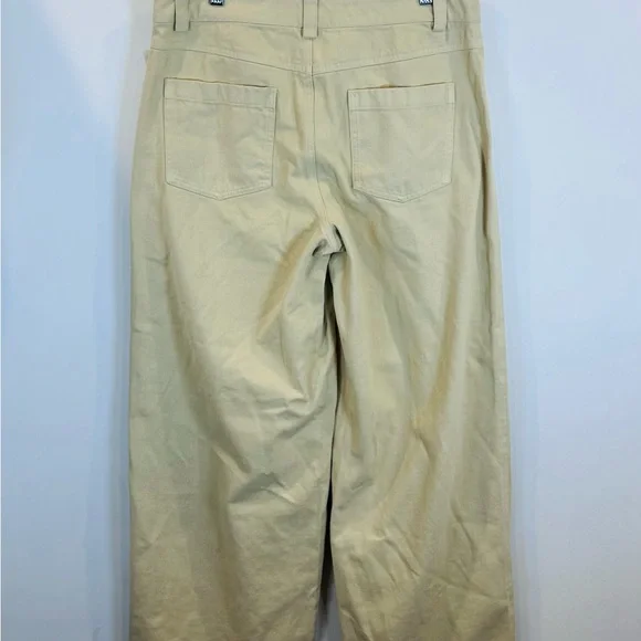Vince Women's Washed Twill Wide Leg Pants NWT Size 10 - Picture 8 of 9